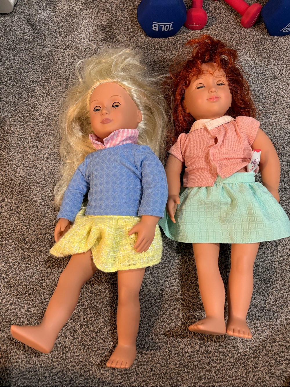 Two our generation dolls